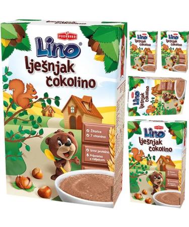 Podravka Hazelnut Cokolino Cereals Muesli Corn Flakes 200 Gram x 5 Pieces