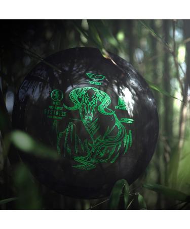 Yikun Professional PDGA Approved Disc Golf Midrange 165-175g - Stable and Versatile Black Disc for Outdoor Games - Buy Online on SooperMarket.com