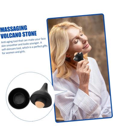 Mikinona Skin Care Roller 3pcs Oil-absorbing ball massage roller volcano massager massaging rolling volcano stone oil control 7.5X5X5CMx3pcs Blackx3pcs - Buy Online on SooperMarket.com