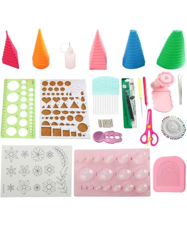 Patioer Quilling Tool Kit  20pcs Paper Quilling Tools Kit Paper Strips DIY Tool Set for Paper Art Craft  Paper Flower Making
