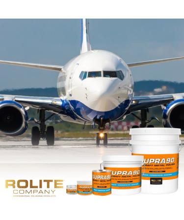 Rolite S90MP45z Supra90 Aircraft Metal Polish - 4.5 Oz for Airplane Painted Surfaces | Premium International Shipping Available - Buy Online on SooperMarket.com