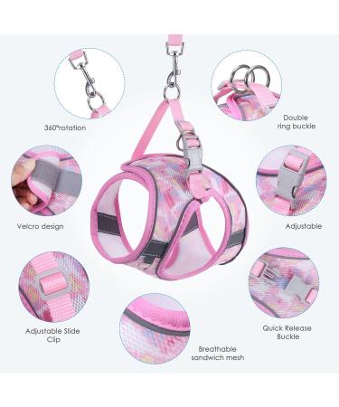 BriFit Cat Dishes with 150cm Leash - High Quality Breakfast Set for Cats & Small Dogs (Pink XS) - Perfect for Pets 6.61-1lb - Buy Online on SooperMarket.com