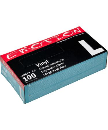 Efalock Emotion Vinyl Gloves L 100 pcs.