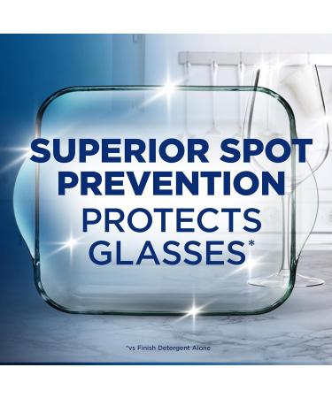 Finish Dishwasher Rinse & Shine Aid - Original 800ml | For Drier Glasses & Spot Prevention - Buy Online on SooperMarket.com