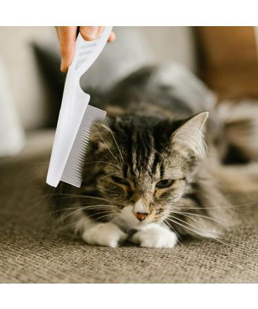Blmhtwo 2-Piece Flea Comb for Cats & Dogs - Professional Fine-Toothed Pet Care Comb for Flea Tick and Stain Removal - Buy Online on SooperMarket.com