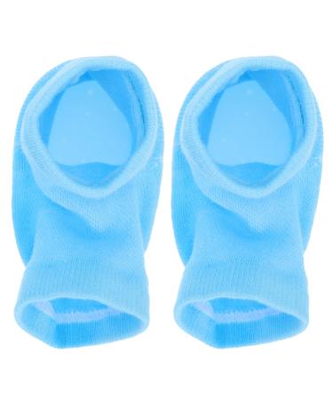Minkissy 1 set increase the stocking pillow insole. Increase moisturizing heeling cuffs Height insole multi -purpose polyester cotton men and women gloves