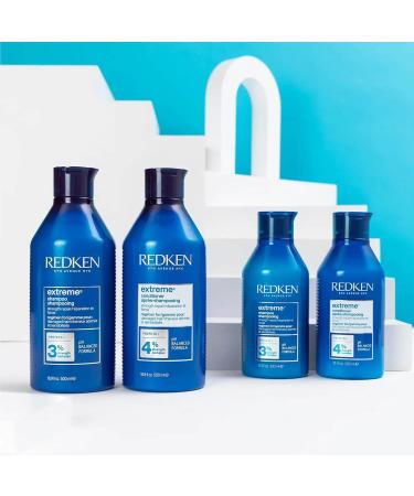 Redken Extreme Conditioner | Repairs & Strengthens Damaged Hair | Adds Flexibility | 66% More | 500ml - Buy Online on SooperMarket.com