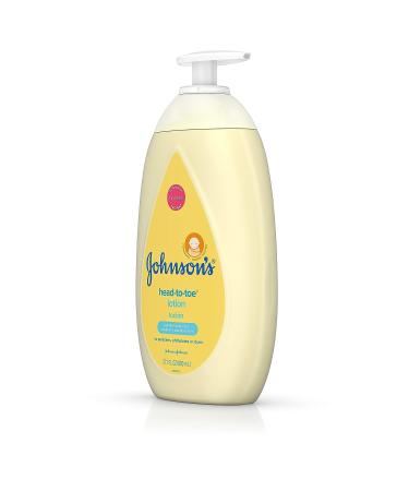 Johnson's Head-to-Toe Moisturizing Baby Body Lotion for Sensitive Skin - 27.1 Fl Oz, Hypoallergenic & Paraben-Free - Buy Online on SooperMarket.com