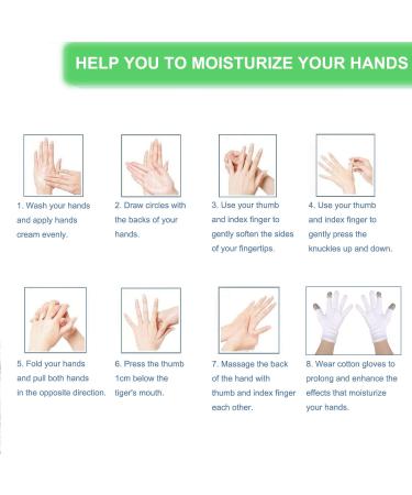 10 Pairs Moisturizing Touch Screen Gloves | Overnight Bedtime White Cotton | Premium Cloth Quality for Eczema, Dry Skin | Spa Therapy for Sensitive Irritated Skin | One Size Fits Most - Buy Online on SooperMarket.com