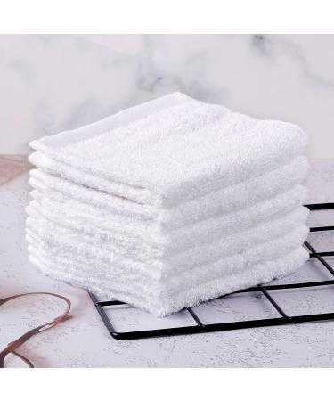 Qioo Baby Bamboo Washcloths 6 Pack - White | Soft & Gentle Baby Washcloths - Buy Online on SooperMarket.com