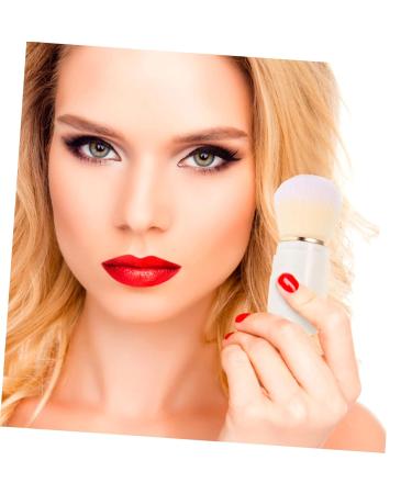 Buy Makeup Brush Set for Women - Portable Nanofiber Cosmetic Brushes - Ideal for Travel & Face Makeup - 10.6x5cm White - Buy Online on SooperMarket.com