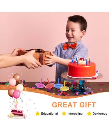 25 Colorful Wooden Circles - Perfect Roundabout for Children's Festivals Birthdays & Party Bag Fillers | International Shipping - Buy Online on SooperMarket.com
