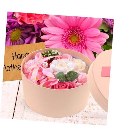 FRCOLOR 4 Boxes Preserved Flower Decoration Soap Flower Mother Fragrance 16.2X16.2X8.2CMx4pcs Pink1x4pcs - Buy Online on SooperMarket.com