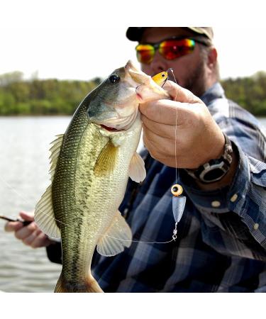 THKFISH Pre-Rigged Texas Bass Fishing Leaders with Weights, Hooks, and Line Kit (5PCS Sinker, 1/4 oz, 1/0# Hooks) - Buy Online on SooperMarket.com