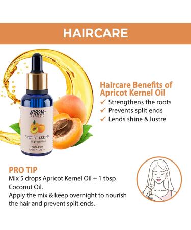 Nykaa Naturals 100 Percent Pure Cold Pressed - Apricot Kernel For Women 1 oz Oil - Buy Online on SooperMarket.com