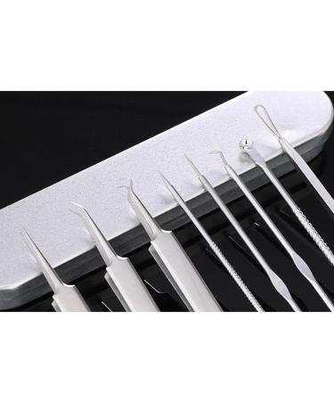 8-Piece Acne Needle Set - Blackhead & Pimple Remover - Professional Beauty Tool for Home & Salon - Silver - Buy Online on SooperMarket.com