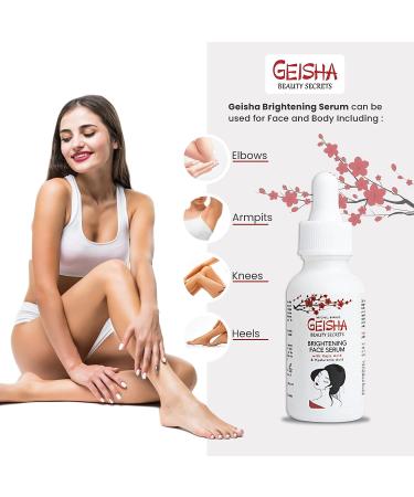 Geisha Kojic Acid Serum 1 Fl oz - Dark Spot Corrector for Face, Body, Armpits, Elbows, Knees - Made in USA - Buy Online on SooperMarket.com