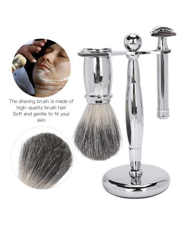 3PC Professional Razor Set - Manual Razor & Alloy Holder | Premium Shaving Essentials for Men - Buy Online on SooperMarket.com