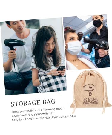 Healeved 4 Pcs Hair Blow Dryer Bag Hair Dryer Fabric Bag Hair Dryer Storage Bags Drawstring Bag Cloth - Buy Online on SooperMarket.com