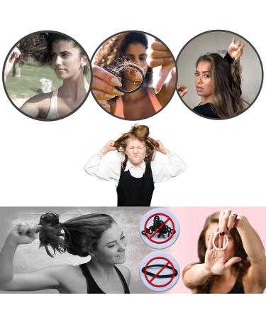 PRO Hair Tie - Easy-Release Clasp - Secure Hold - No Damage - Active Lifestyle - Glow Pack of 8 - Buy Online on SooperMarket.com
