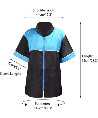 Noverlife Pet Grooming Jacket | Medium Size Lightweight Smock for Dog Cat Grooming | Hair Repellent Shirt Style Workwear - Buy Online on SooperMarket.com