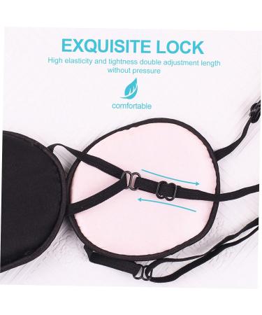 Silk Single Eye Mask Blindfolds for Adults - Pack of 6 | Eye Patch for Lazy Eye | Spectacle Cover | Night Blindfold - Buy Online on SooperMarket.com