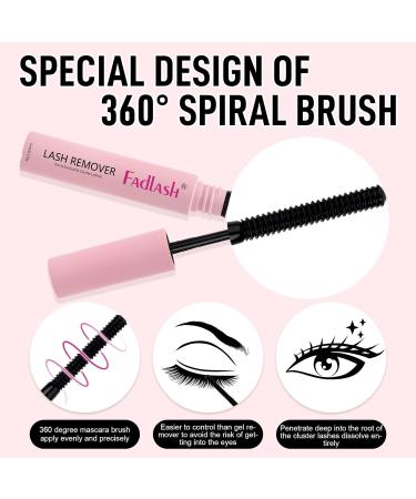 FADLASH Sensitive Skin Eyelash Glue Remover Cream 5ml - Gentle Lash Extension Cleanser - Buy Online on SooperMarket.com