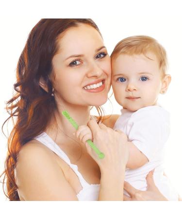 Meartchy Teething Tubes - 6 Pack Silicone Chew Straws for Babies 0-6 and 6-12 Months - Buy Online on SooperMarket.com