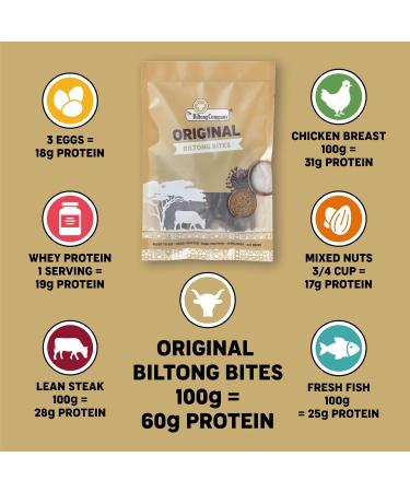 Biltong 500g - Original & Chilli Mix Bites | High-Quality South African Snack - Buy Online on SooperMarket.com