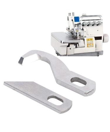2Pcs Upper Lower Knife Overlock Blade Upper & Lower Serger Knife for14N654