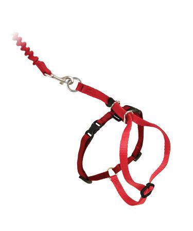 PetSafe Come with Me Kitty Harness and Bungee Leash Harness for Cats Small Red/Cranberry RED/CRANBERRY Small