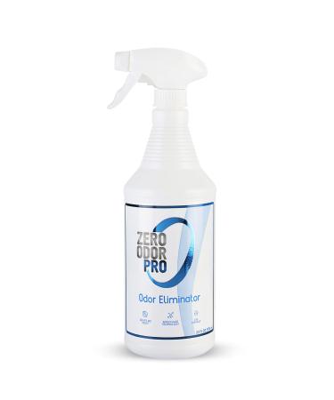 Zero Odor Pro - Commercial Strength Odor Eliminator - Neutralizer - Deodorizer - Smell Remover - Trigger Spray (32-ounce) 976 ml (Pack of 1)