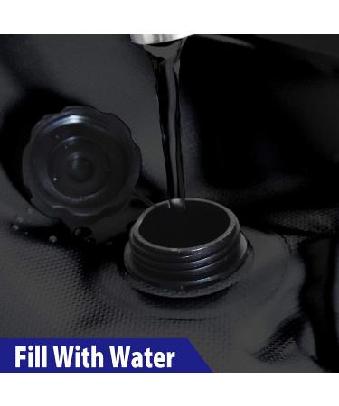Eurmax USA Saddle Design Water Weight Bags 4-Pack (Black) - Heavy Duty Portable Outdoor Weights for Photo Video Studio Stand - Buy Online on SooperMarket.com