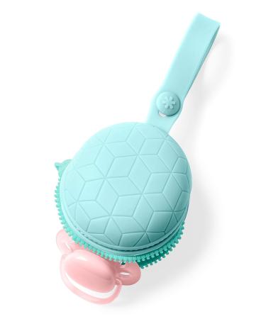 Skip Hop Silicone Pacifier Holder - Grab & Go Light Teal - Buy Online on SooperMarket.com