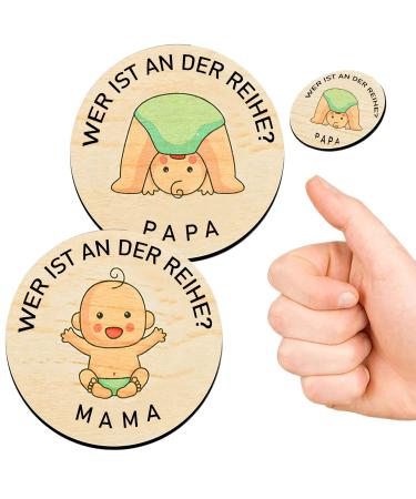 Pulangren baby gift young girls gifts for birth pregnancy gift wooden decision coin gift idea for expectant mothers baptism gifts boys baptism gifts for girls green
