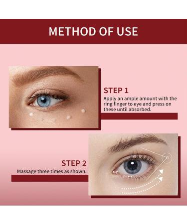 Caffeine Eye Cream for Dark Circles & Puffiness | Anti-Aging Under Eye Serum for Bags Wrinkles & Fine Lines - Visible Firming & Tightening Formula - Buy Online on SooperMarket.com