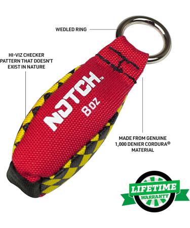 Notch Throw Weights Red/Yellow 8 oz - Premium Quality for Precision Throws - Buy Online on SooperMarket.com