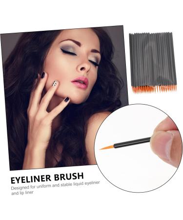 FOYTOKI 100pcs Disposable Eyeliner Brush Cosmetic Eye Precise Eyeliner Brush Mini Lipsticks Liquid Eyeliner 9x6.5cm As Shown - Buy Online on SooperMarket.com