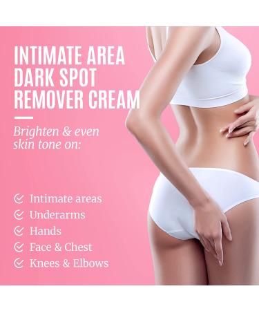 Divine Derriere Intimate Dark Spot Remover - Mulberry Extract, Alpha Arbutin, Peptide Corrector Cream for Body, Face, Bikini & Sensitive Areas - Buy Online on SooperMarket.com