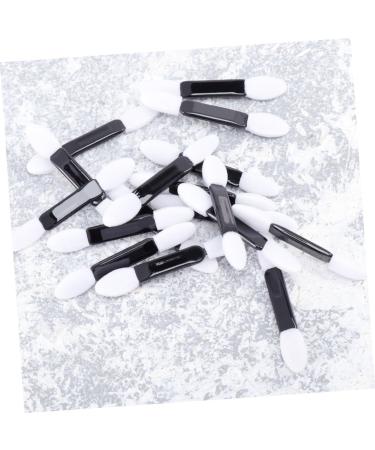 WOFASHPURET Makeup Eyeshadow 100pcs makeup sponge blending sponges for makeup women eyeshadow brush Smudge brush Oval Miss M White - Buy Online on SooperMarket.com