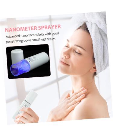 HAPINARY Nanometer Sprayer Facial Water Sprayer Handheld Facial Mister Facial Sprayer Mini Face Mister White - Buy Online on SooperMarket.com