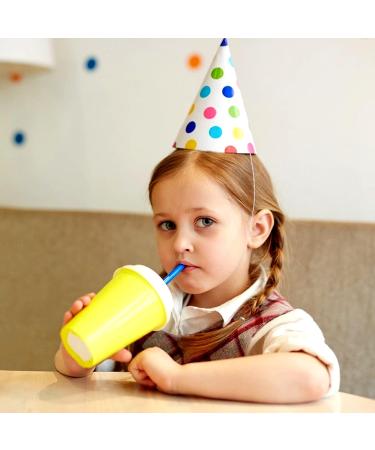 50 Pcs Colorful Jumbo Smoothie Straws - Disposable Plastic Boba Straws - Buy Online on SooperMarket.com