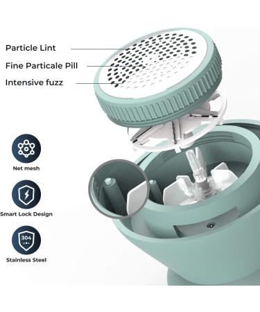 Buy Rechargeable Fabric Shaver & Lint Remover - Fast Charging Ergonomic Design for Cotton Polyester & Silk - Compact 6-Leaf Blades - International Shipping Available - Buy Online on SooperMarket.com