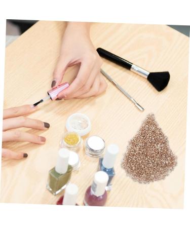 PLAFOPE 1 Nail Gravel Accessories for Nail Accessories Crushed Decor for Nail Art Diamond Drawing Charms Irregular Nail Charms Nail Art Supplies Nail Art Decors Glass 20.00X12.00X2.00CM Golden - Buy Online on SooperMarket.com