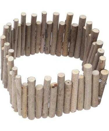 Zerodis 50cm Wooden Hamster Bridge - Flexible Climbing Platform & Cage Accessory for Mice Chinchillas & Small Pets - Buy Online on SooperMarket.com