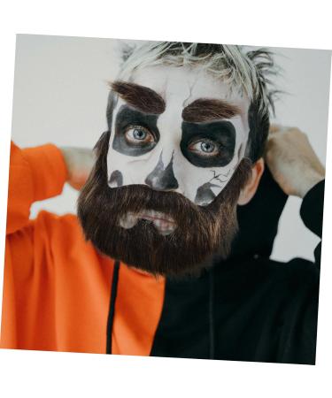 Gogogmee 1 Set Beard Dress up Grey Santa Claus Beard Cosplay Carnival Beard False Facial - Buy Online on SooperMarket.com