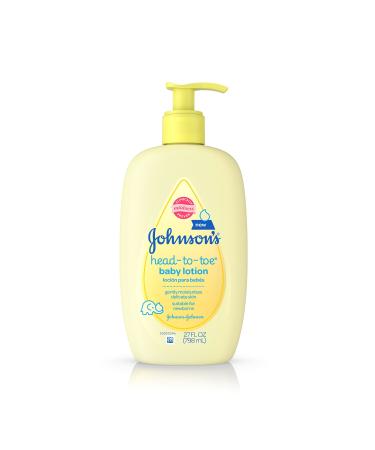 Johnson's Head-to-Toe Baby Lotion  27 Fluid Ounce