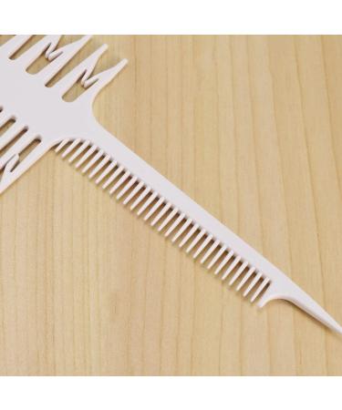 LAXED Hair Dye Set Hair Highlight Set Hair Dye Mixing Bowl Hair Coloring Hair Comb-White - Buy Online on SooperMarket.com