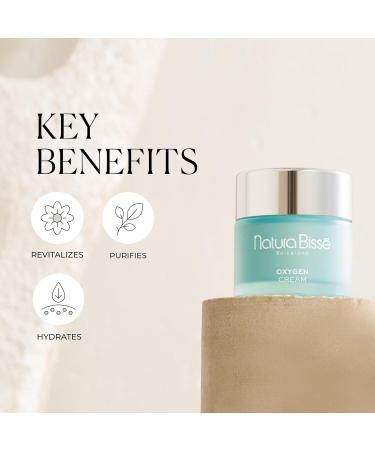 Natura Biss Oxygen Cream - Purifying Moisturizing Cream for Normal & Dry Skin | Hydrates & Revitalizes | 2.5 Oz - International Shipping Available - Buy Online on SooperMarket.com
