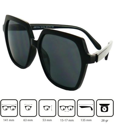 Buy Stylish Retro Mini Glasses | Prescription Sunglasses with Thick Frame | Women's Reading Sun Glasses with Free Case | 2.0 Diopters - Buy Online on SooperMarket.com